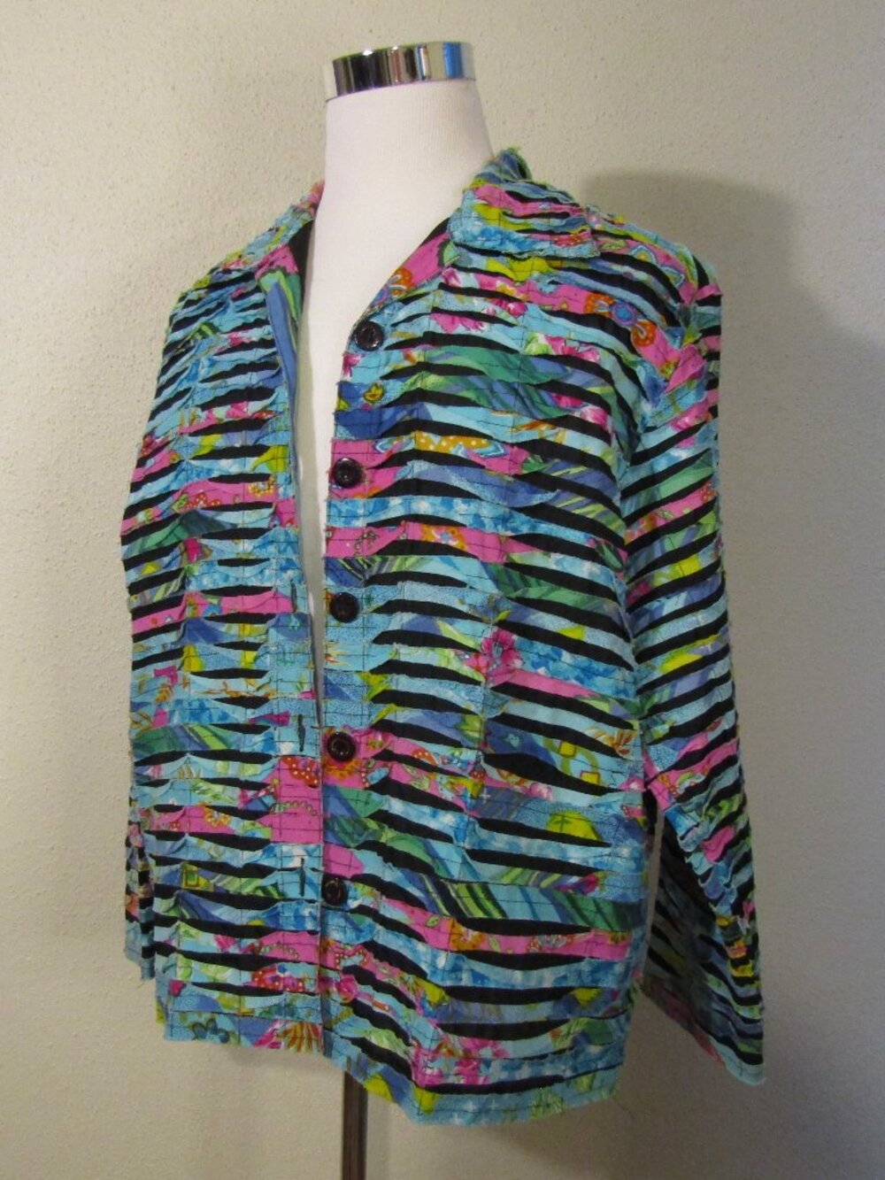 Rainbow Cut-out Jacket